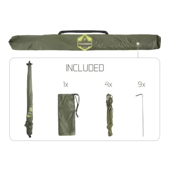Umbrelă cu perete lateral Delphin THUNDER FullWALL-1