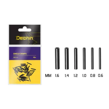 Delphin Single CRIMPS / 40buc-1