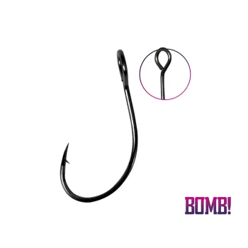 BOMB! HardLURE cârlig crank cu barbetă / 10buc-1