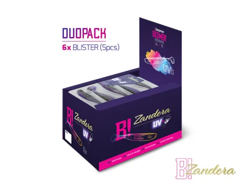 Nălucă Soft Delphin ZANDERA UVs / 5buc-1
