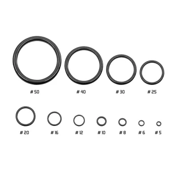 Set de inserții pentru lansetă Delphin CERAMIC / 12 bucăți-1