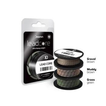 Delphin LEADCORE maro Gravel-1