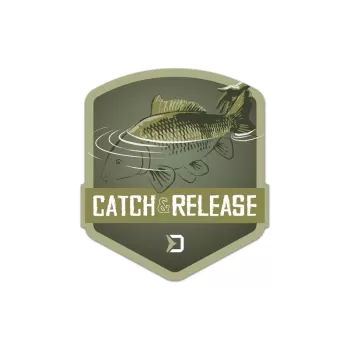Sticker Delphin CATCH and RELEASE-1