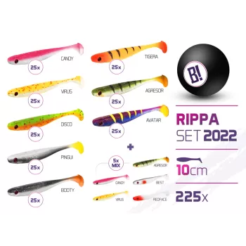 Set de momeli BOMB Rippa culori 2022 10cm / 225buc-1