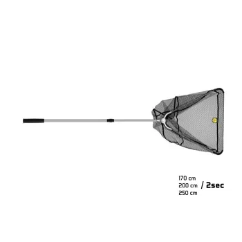 Minciog Delphin- mijloc din metal,plasă de gumă / 2 tronsoane-1