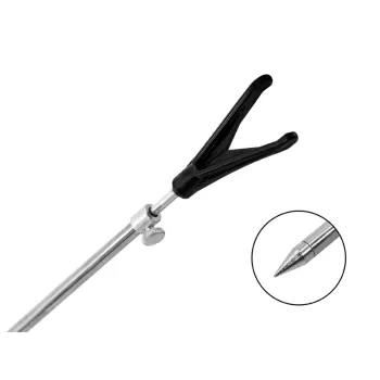 Suport telescopic lansetă din oțel Delphin / față-1