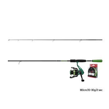Combo spinning Delphin GreenSPIN-1