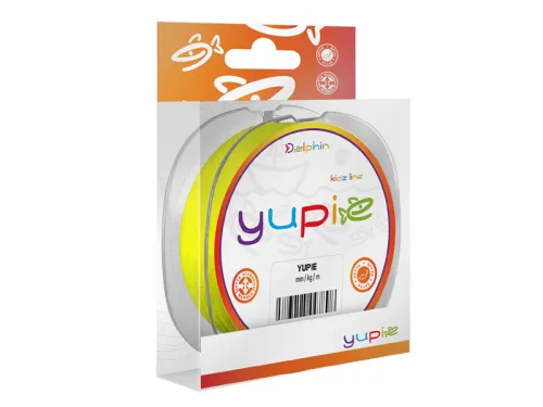 Delphin YUPIE / galben fluo-1